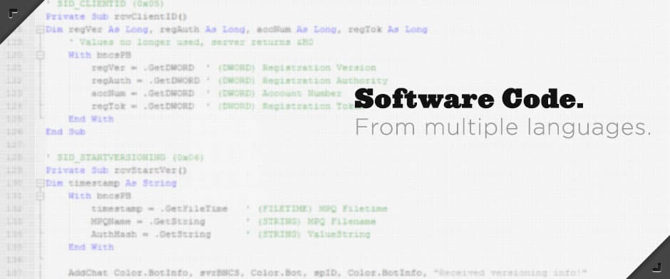 Software Code